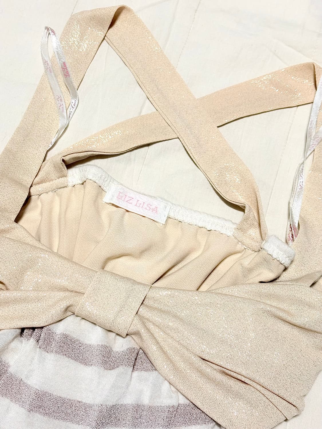 리즈리사 빅리본 나시 슬리브리스 로걀탑 라떼갸루 히메갸루 상품이미지2