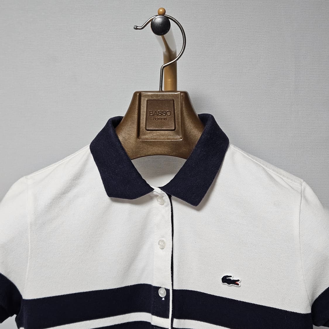 36 ) 라코스테 여성 스트라이프 카라 원피스 상품이미지2