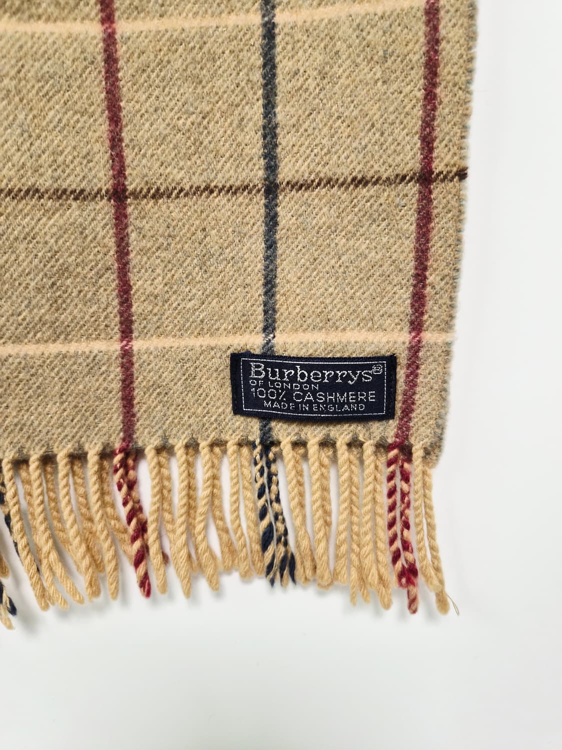 버버리 캐시미어100 머플러 목도리 상품이미지5