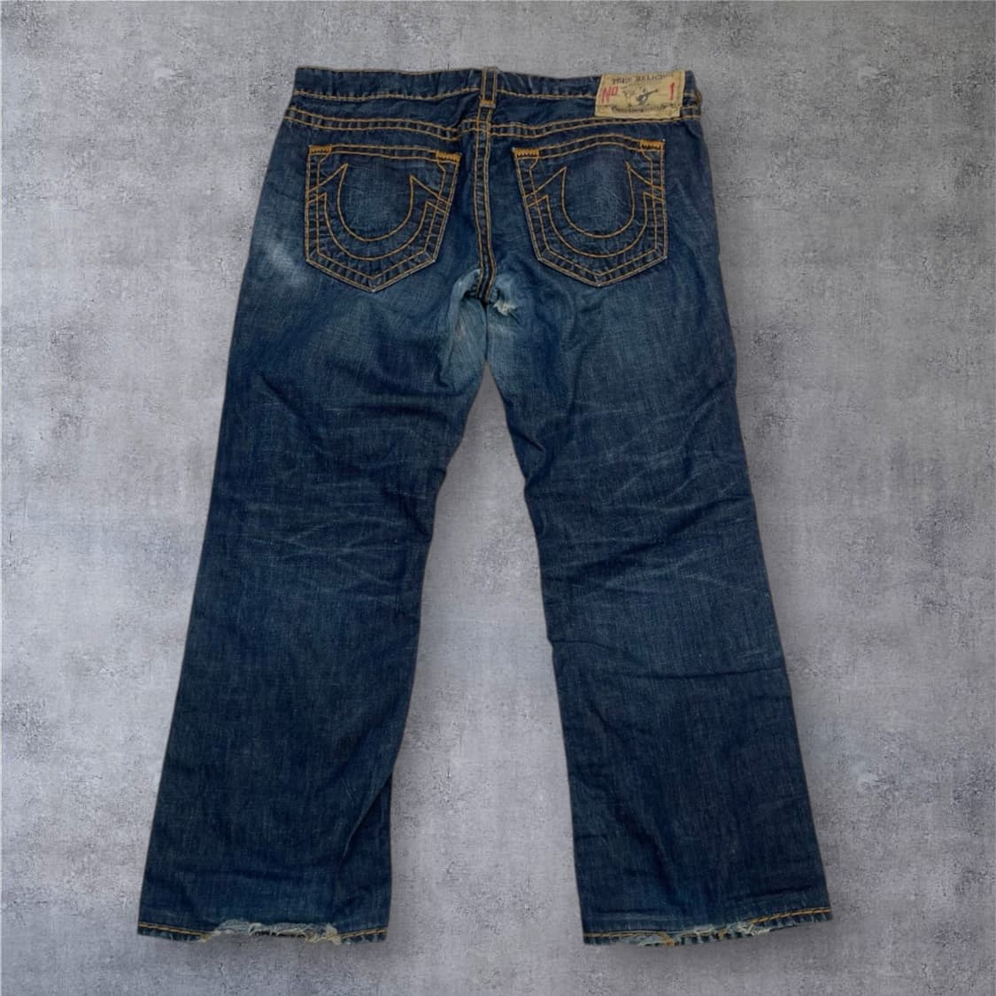 트루릴리전 True religion 중청 워싱 USA 데님팬츠 40 상품이미지6