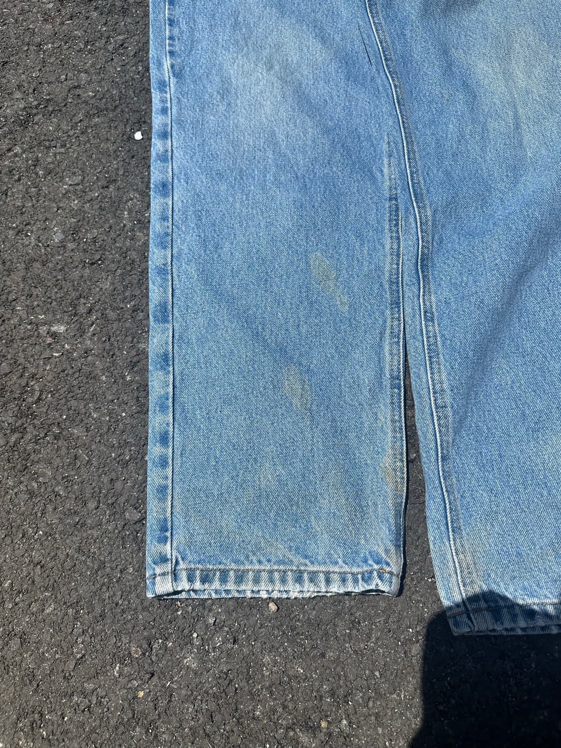 00’s Carhartt washed light denim pants 상품이미지10