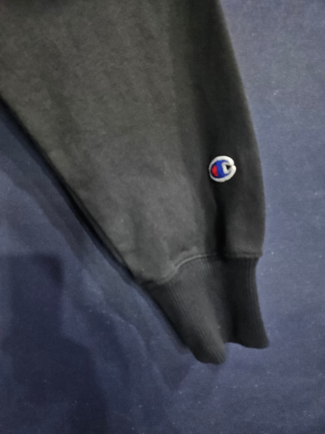 챔피온 프린팅 블랙차콜 남성 100 맨투맨  상품이미지5