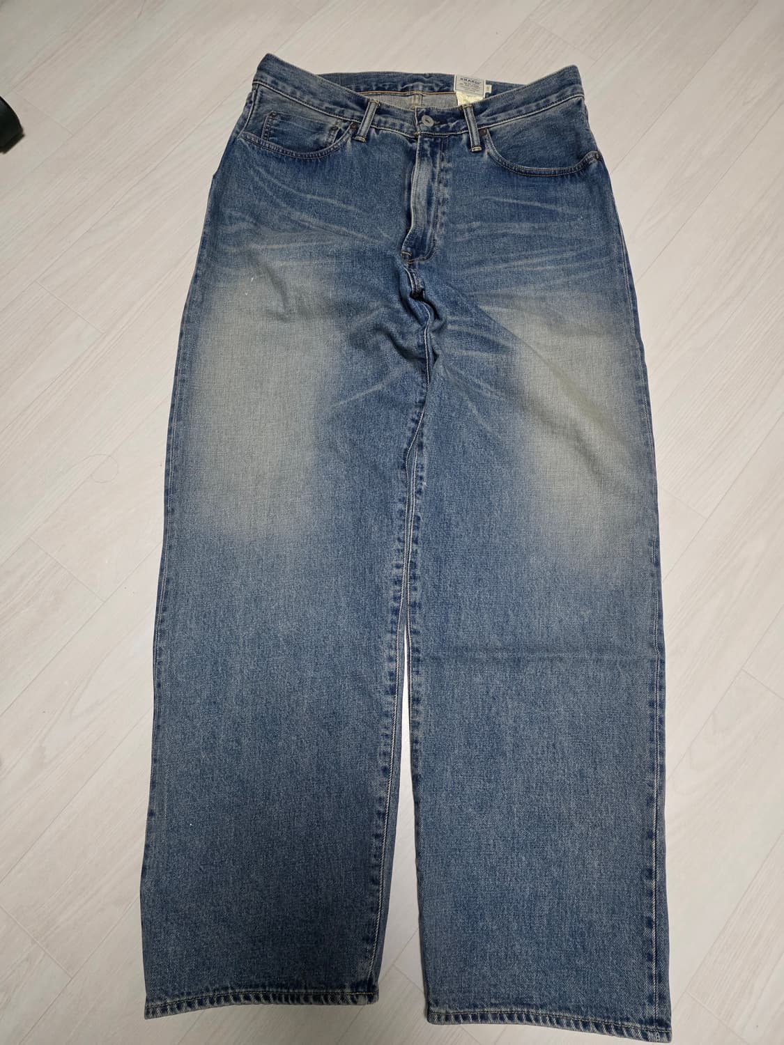 [L] 카키스 크로프트 릴렉스 진 팝니다 상품이미지3