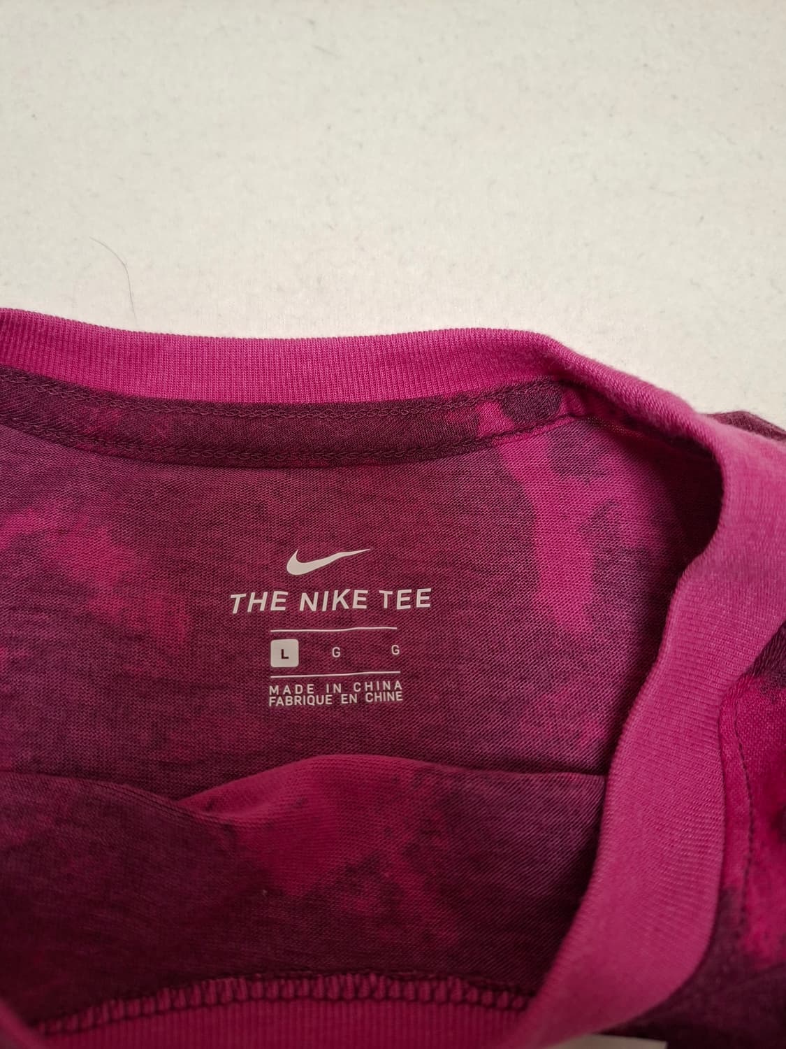 [여성] 나이키 정품 여성 tie-dye 반팔티 L 상품이미지3