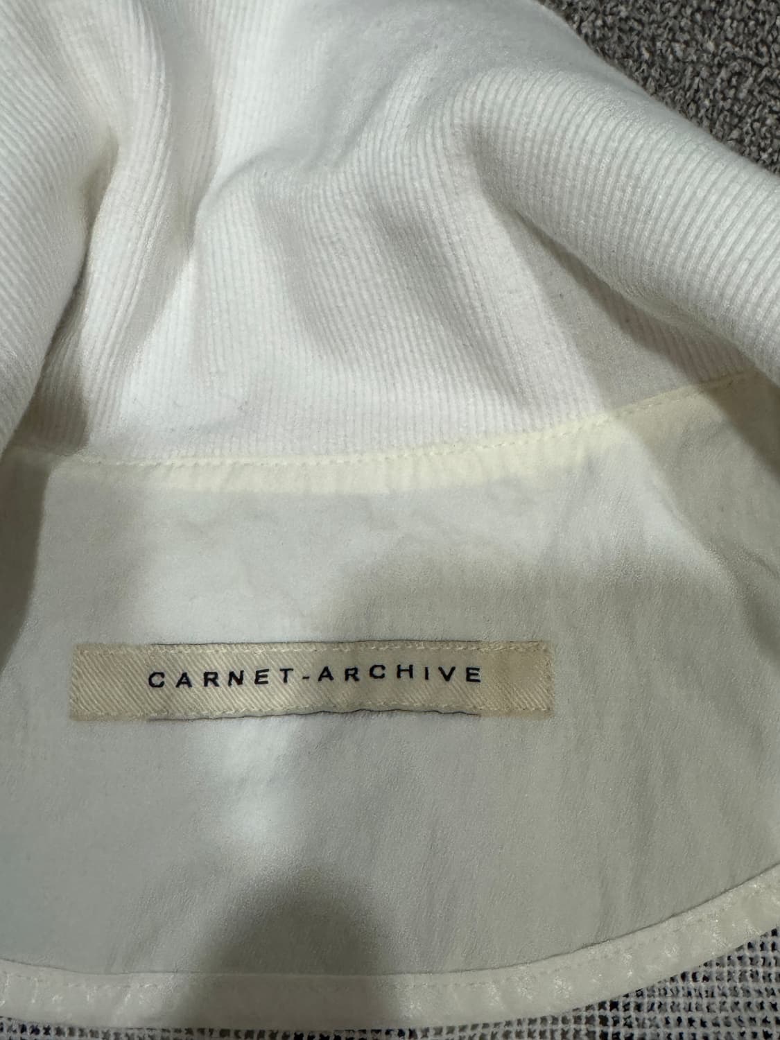 23SS카르넷 아카이브 매스 봄버 자켓 M 상품이미지8