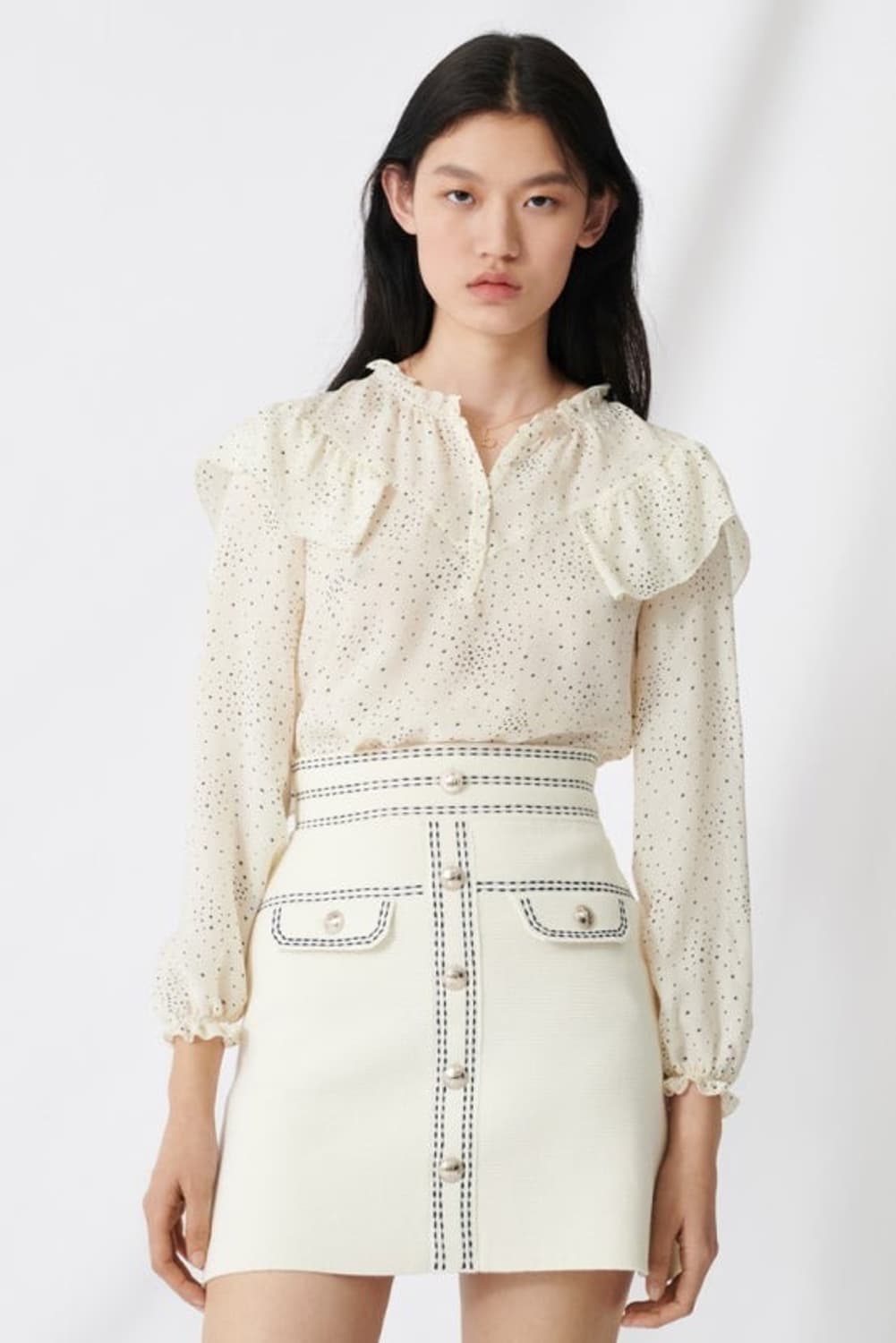 Maje 마쥬 나연 스티치 니트셋업 상품이미지5