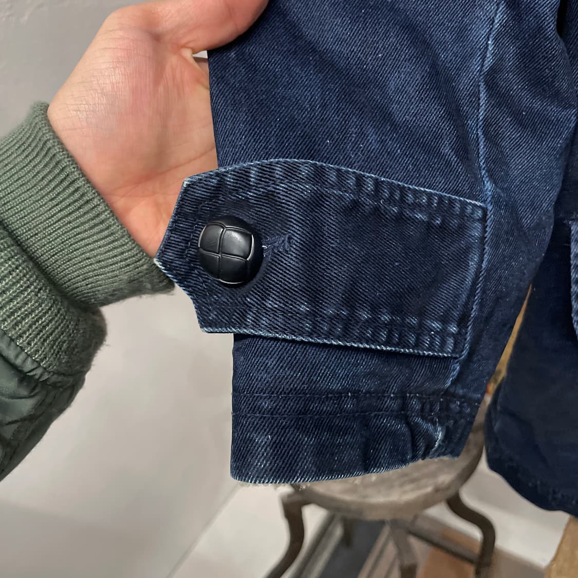 리바이스 레드 탭 쉐르파 캔버스 워크 야상 자켓 상품이미지4