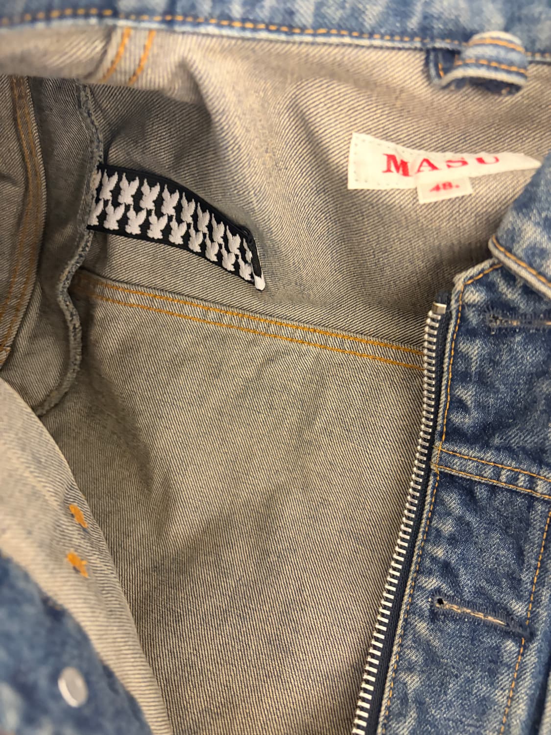 [48] MASU 마수 데님자켓 상품이미지5