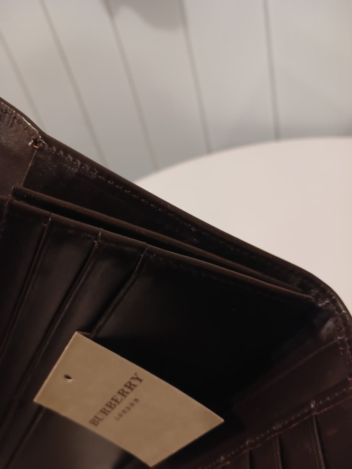 버버리 정품 체크 장지갑 상품이미지9