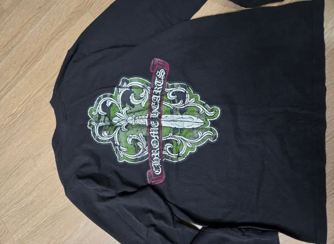 [정품] 크롬하츠 블랙 긴팔 티셔츠 L 상품이미지2