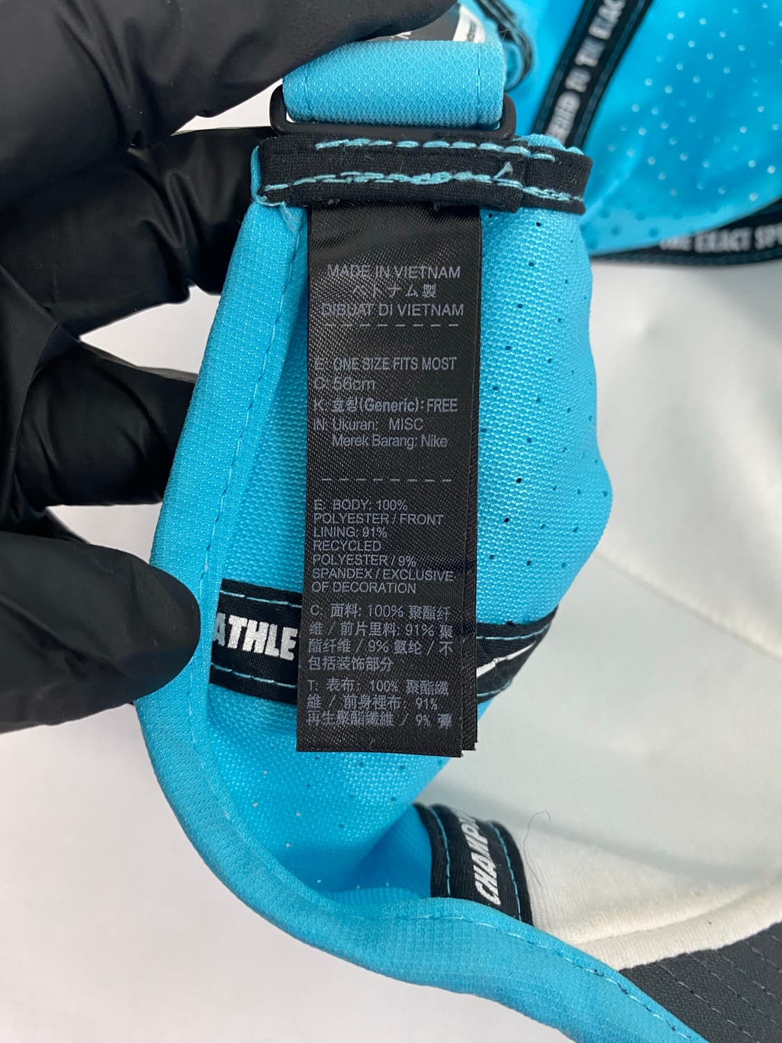 나이키 골프 드라이핏 레거시91 블루 볼캡  상품이미지7