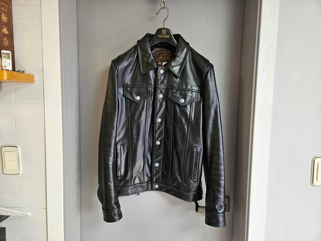 누드본즈 머스탱 레더 자켓 S 상품이미지1