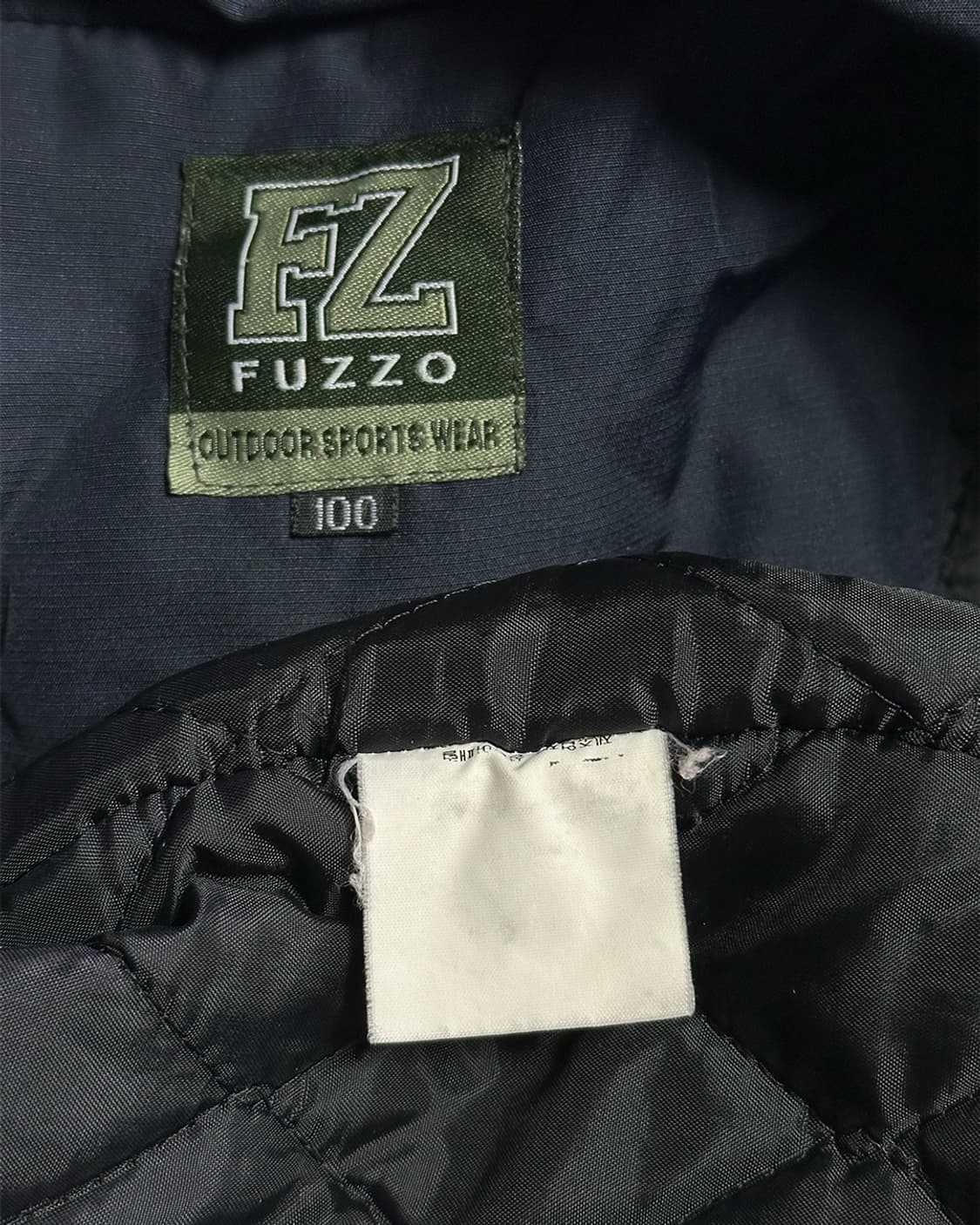 푸조 누빔 후드 점퍼 상품이미지3