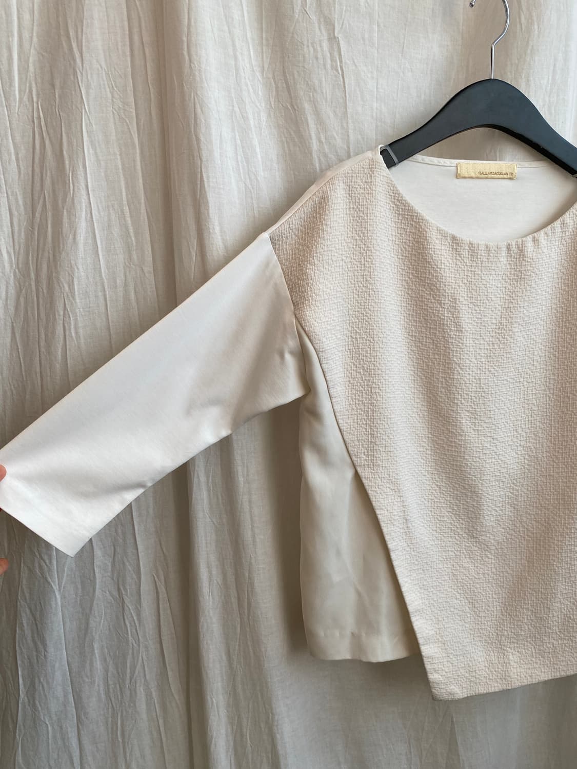 웜화이트 7부 블라우스(M) 상품이미지5