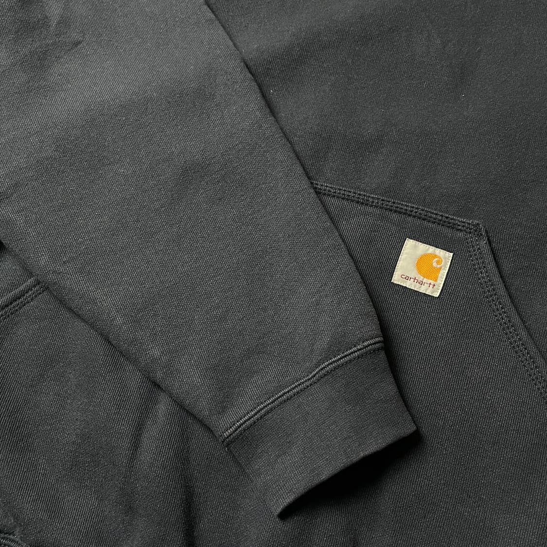 CARHARTT 칼하트 빈티지 네이비 기모 후드티 A00855 상품이미지5
