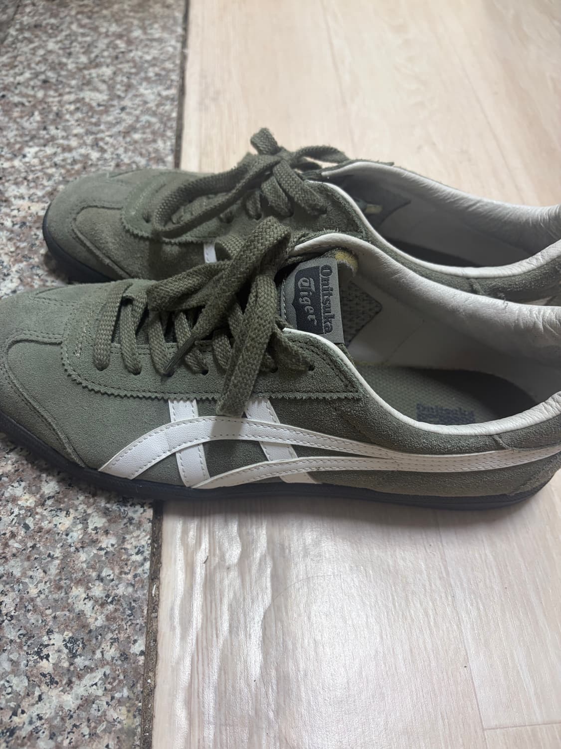 [265, 상태 S급] 오니츠카 토쿠텐 카키(번트 그린) 상품이미지4