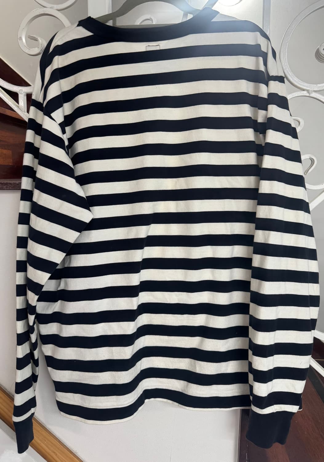 휴먼 메이드 스트라이프 롱슬리브 티셔츠 네이비 XL 팝니다 상품이미지2