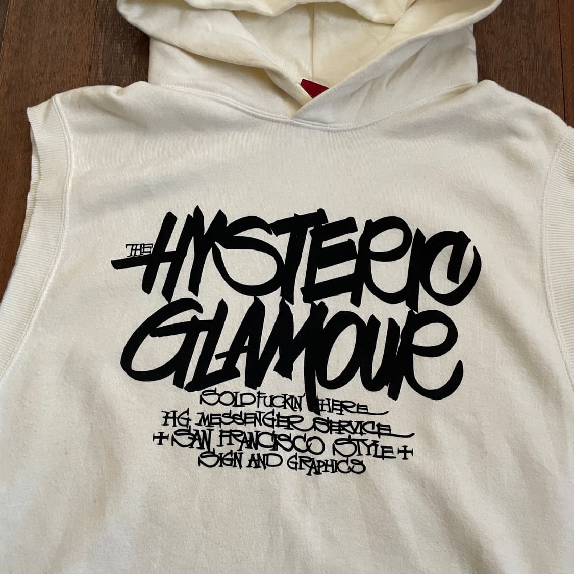 히스테릭 글래머 아카이브 후드 베스트 상품이미지4