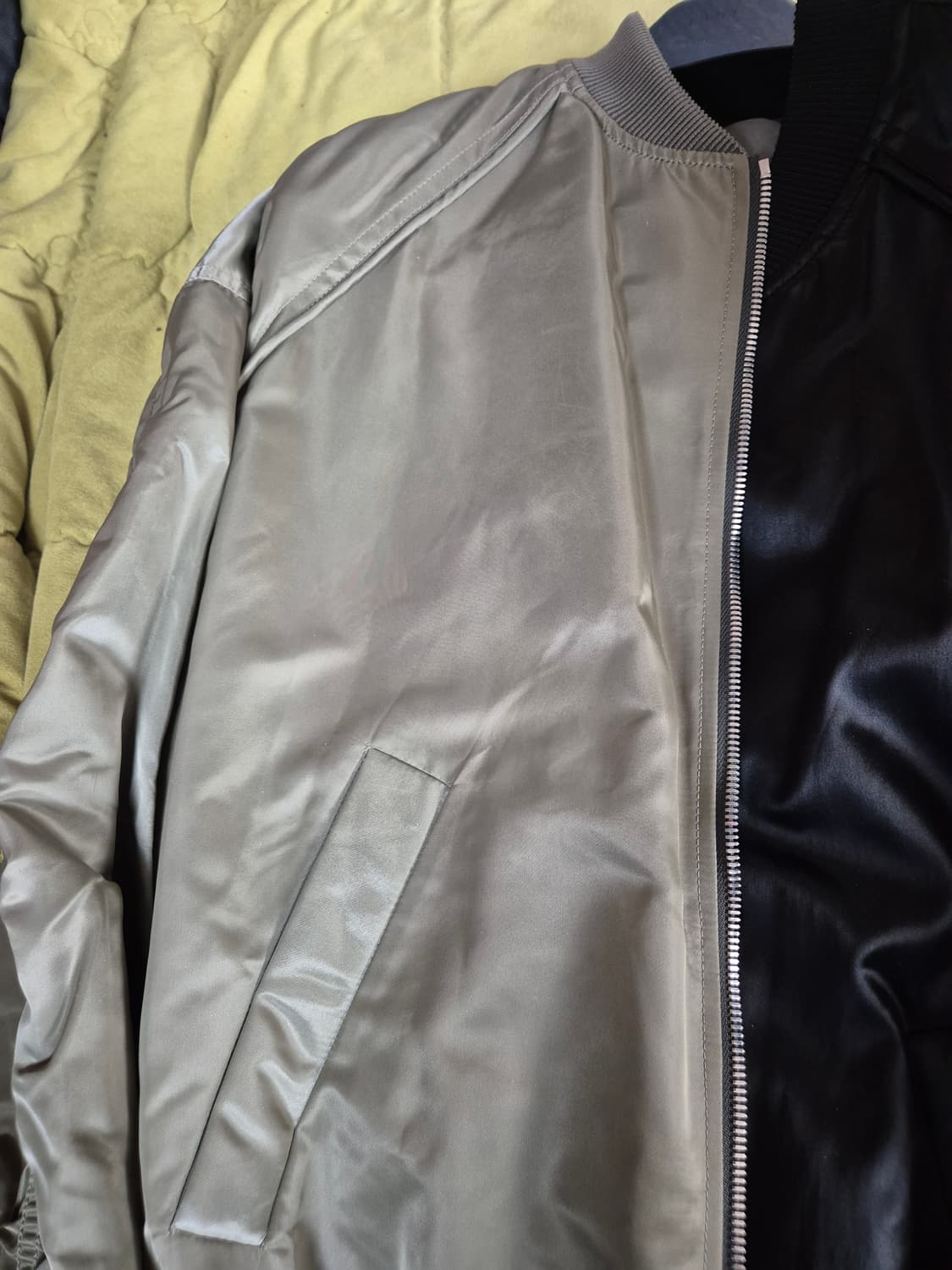 준지 18ss 컬렉션 레이어드 마원 카키 50사이즈 상품이미지5