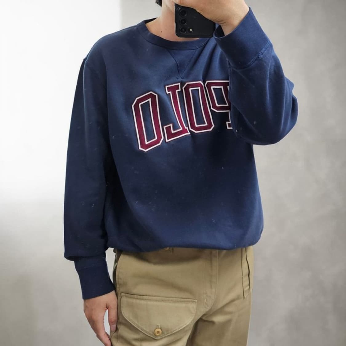 폴로 랄프포렌 큐알 맨투맨 XL M0316  상품이미지1