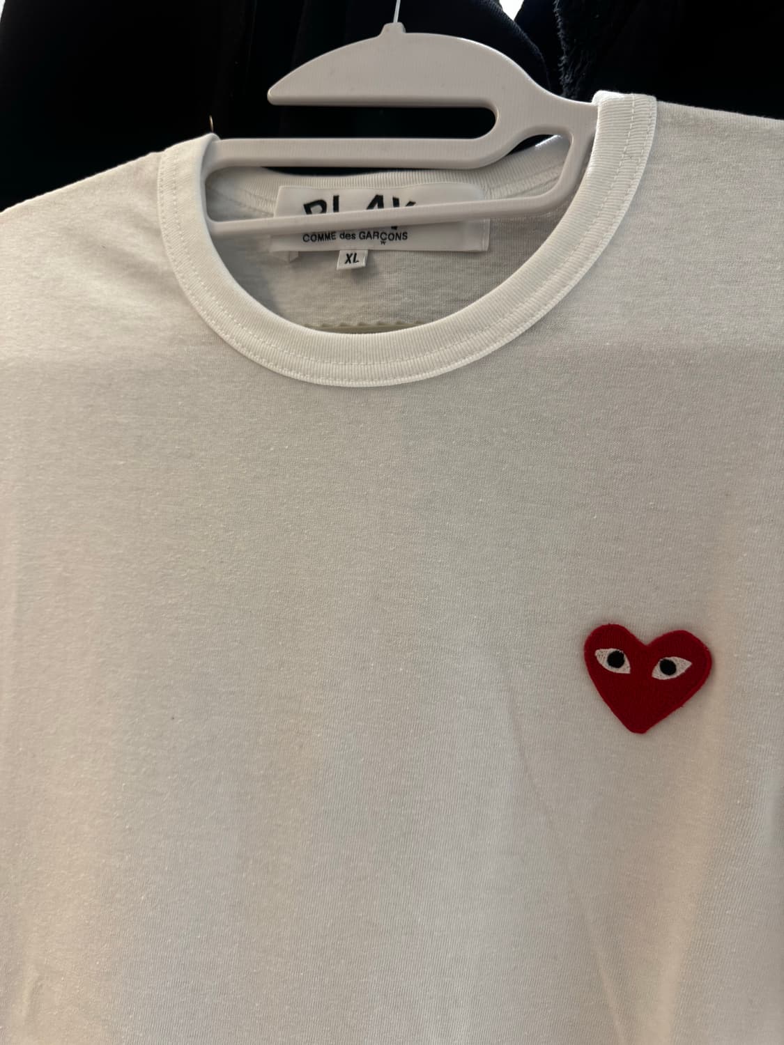 꼼데가르송 롱슬리브 화이트 상품이미지2