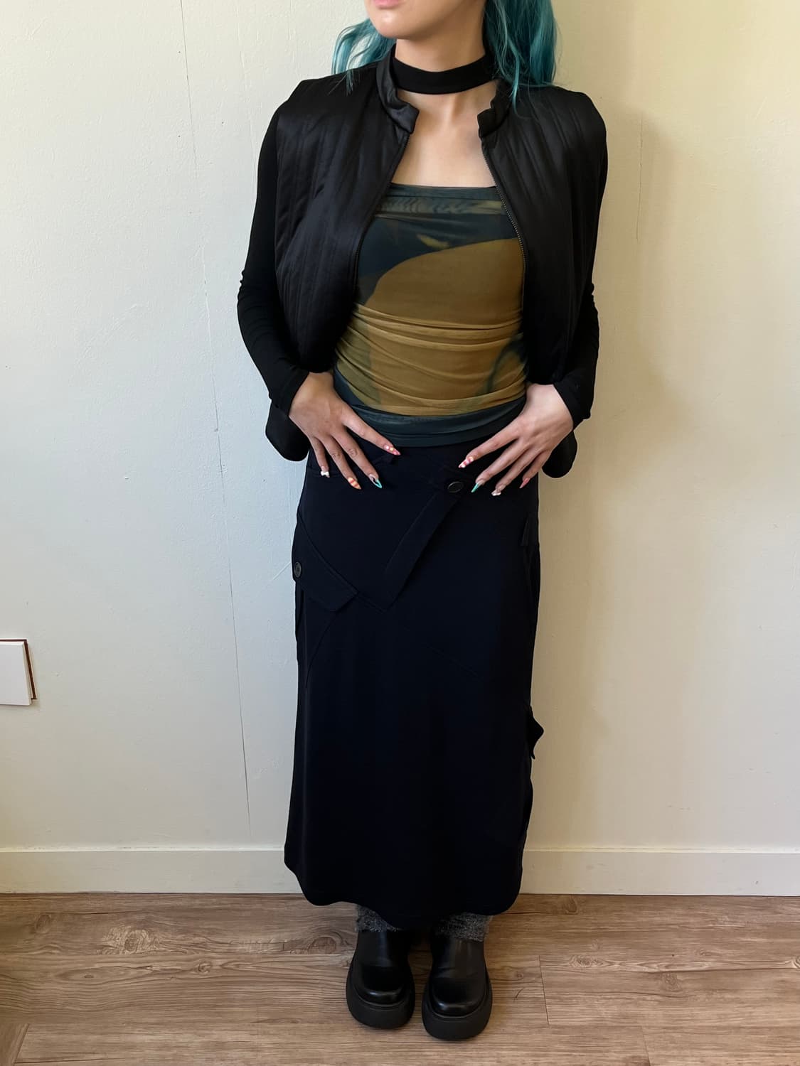 HIROKO BIS 아카이브 블랙 베스트  상품이미지7