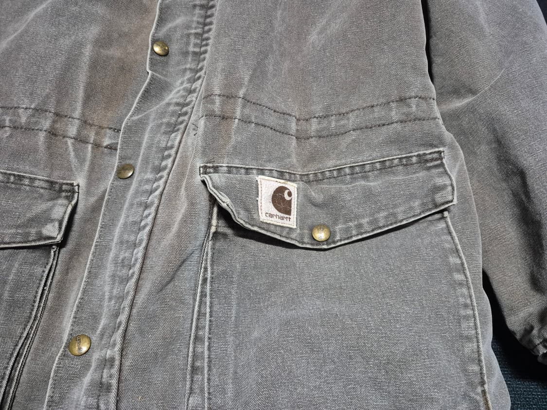 90's 칼하트 빈티지 블랭킷 라인드 덕 디트로이트 초어 자켓 상품이미지3