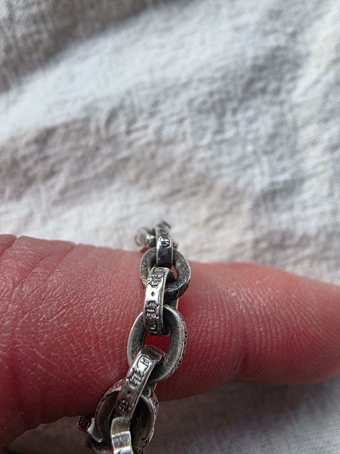 크롬하츠 페이퍼체인링 22링크 판매합니다 상품이미지2