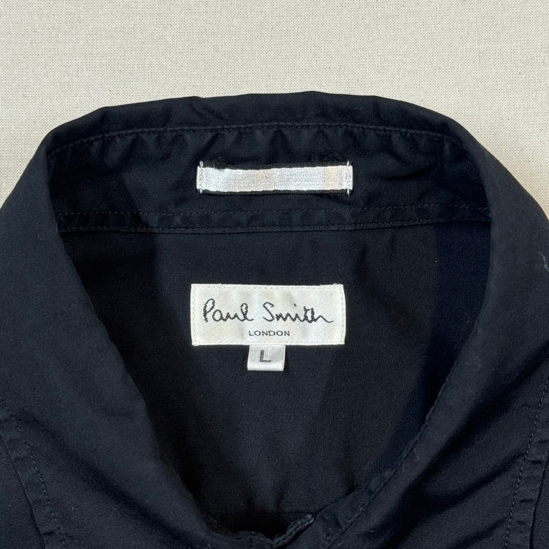 L) 폴스미스 플라워 자수 블랙 셔츠 상품이미지7