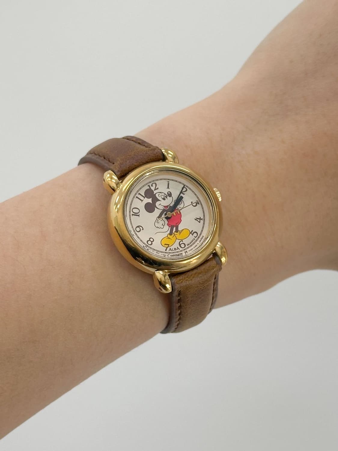 Seiko ALBA / 세이코알바 미키마우스 라운드 쿼츠 시계  상품이미지8