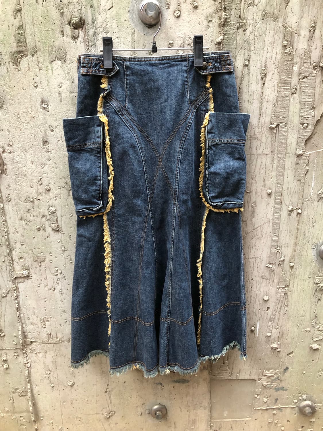 pride denim skirt 상품이미지9