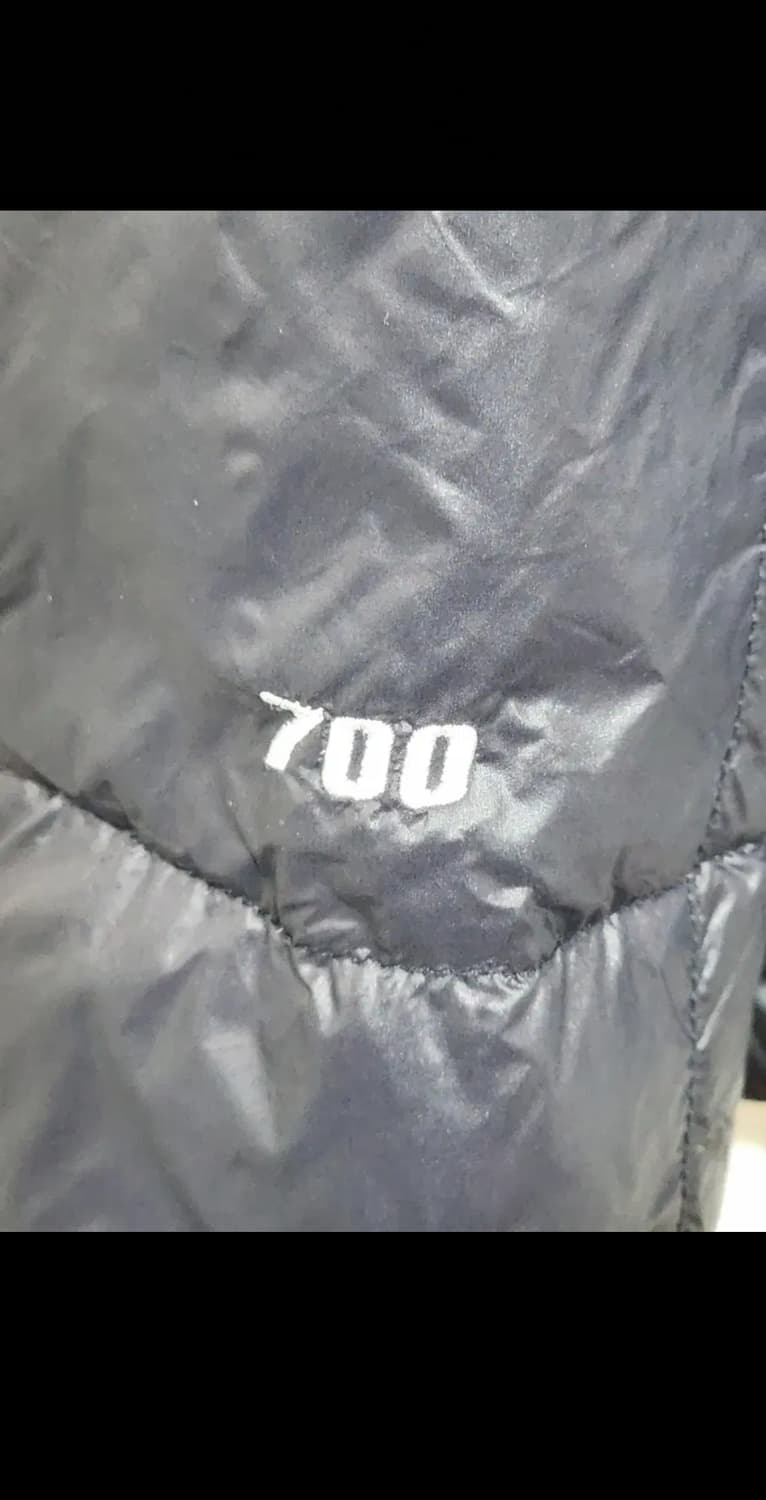(95) 노스페이스 700 패딩점퍼 블랙 거위털 구스다운 자켓  상품이미지5