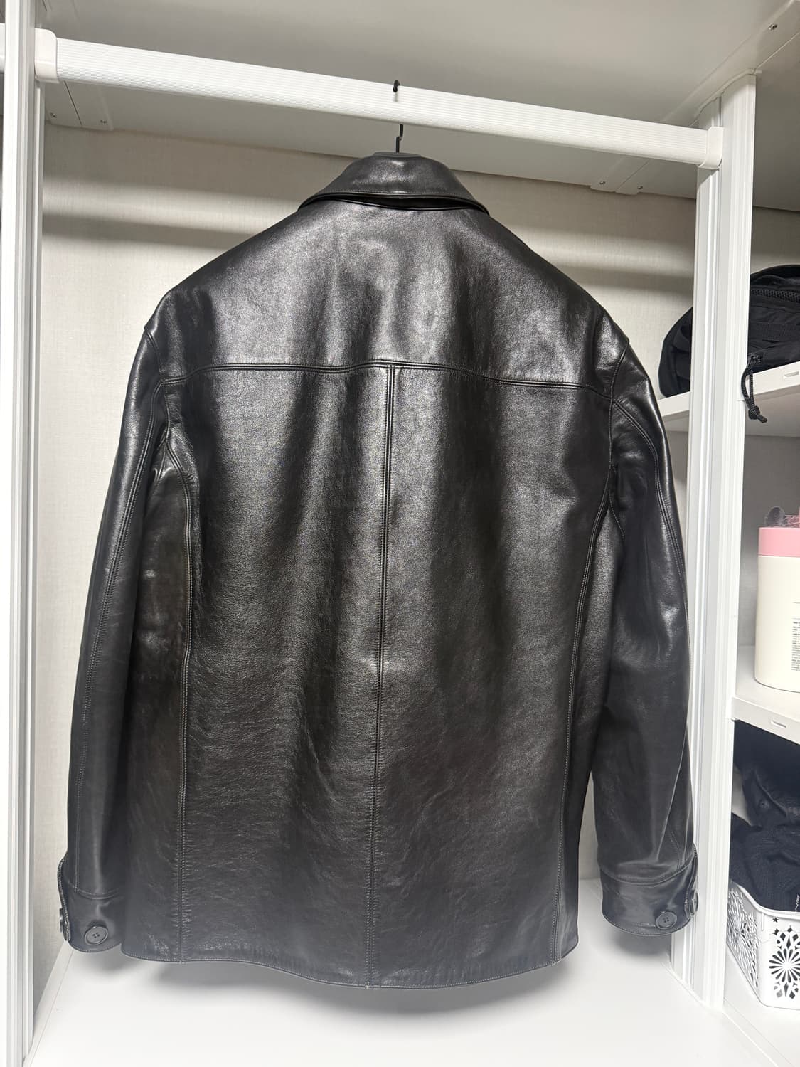 [42] 아카펠라클로딩 40's 카코트 블랙 상품이미지3