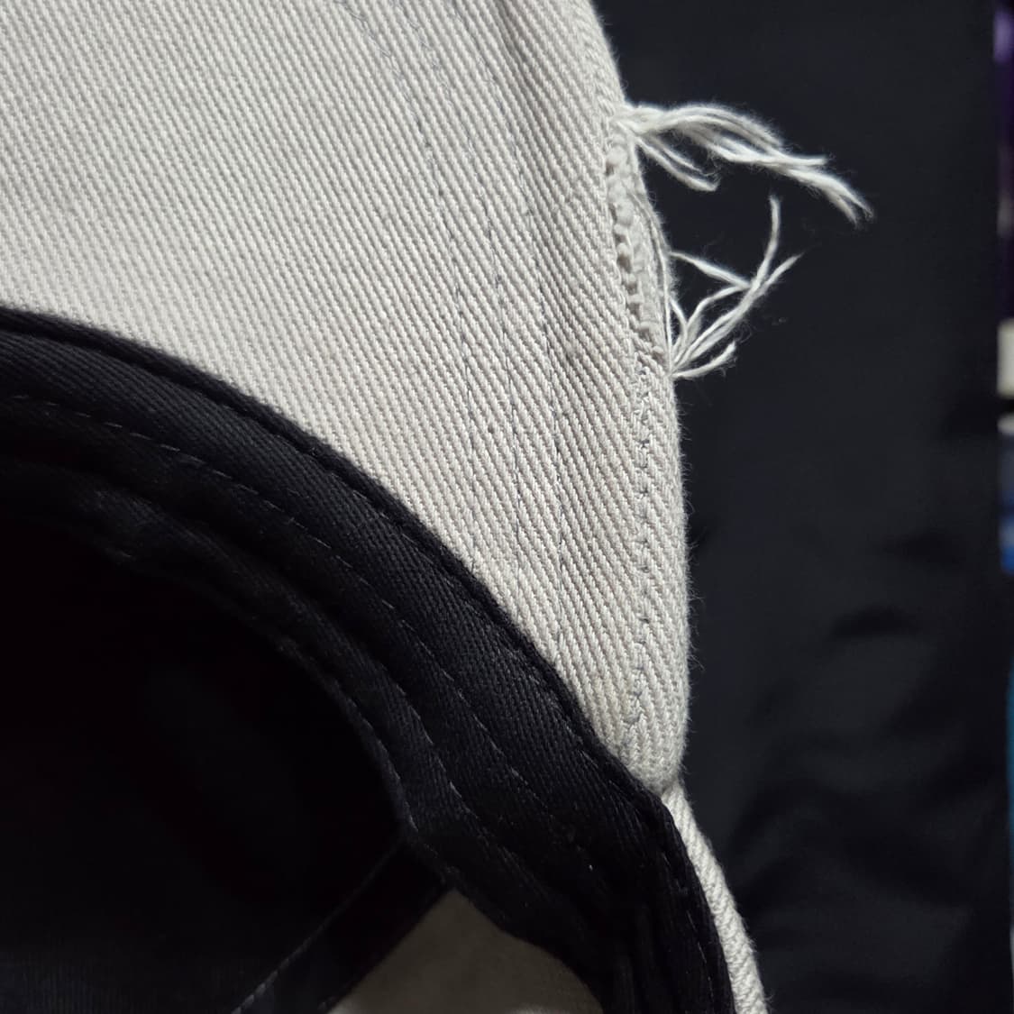 (L) ETCE NEW VISION DESTROYED 볼캡 (GRAY) 상품이미지9