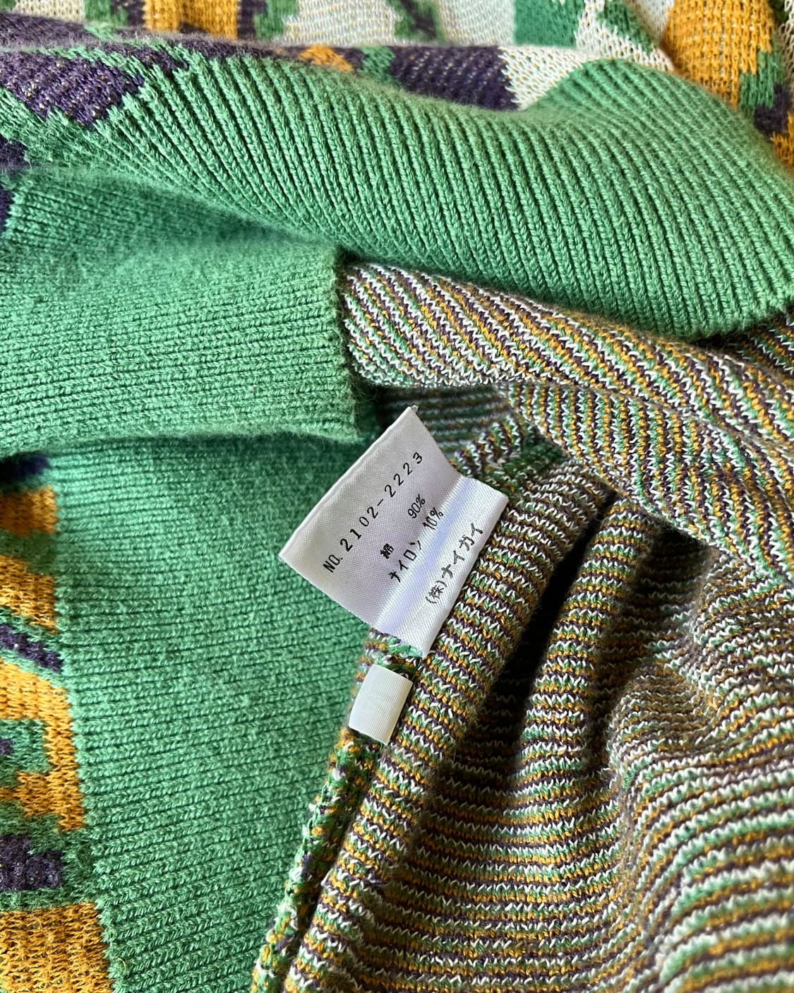 DEMAIN CLAIR Antique Old Knit Sweater 상품이미지7
