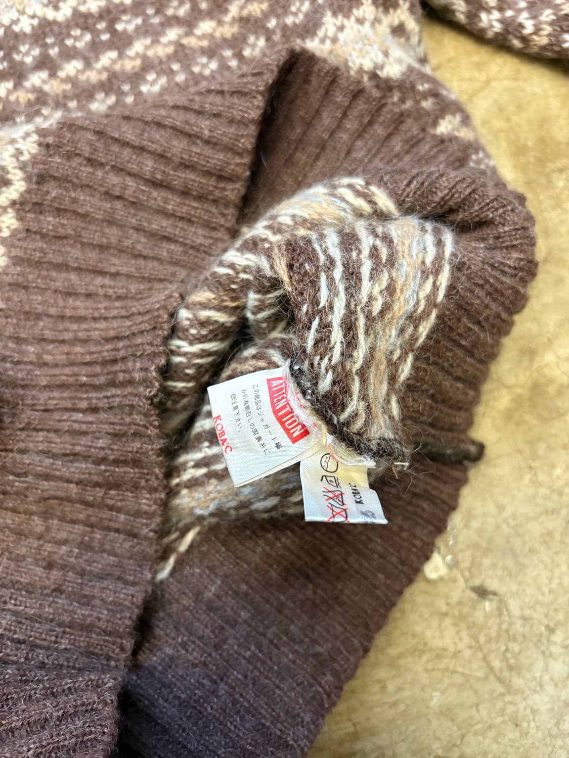 British Piper Wool 페어아일 스웨터 상품이미지4