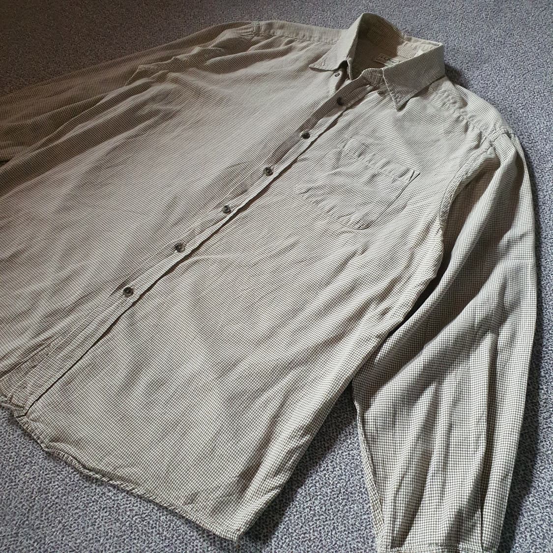 L.L.Bean 하운드 투스 체크 셔츠  no.62 상품이미지2