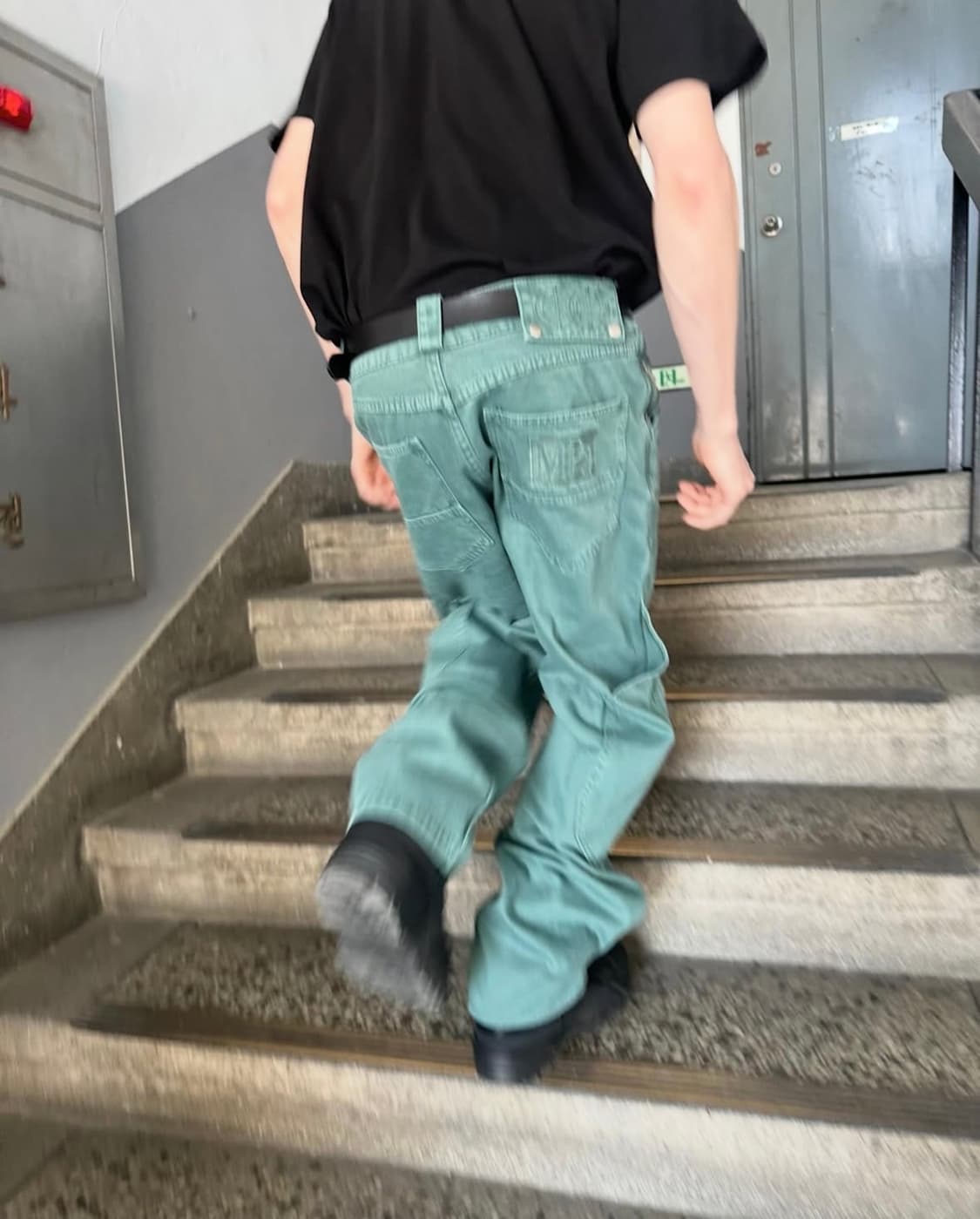 MPa CALF POCKET PANTS (EMERALD)  상품이미지1