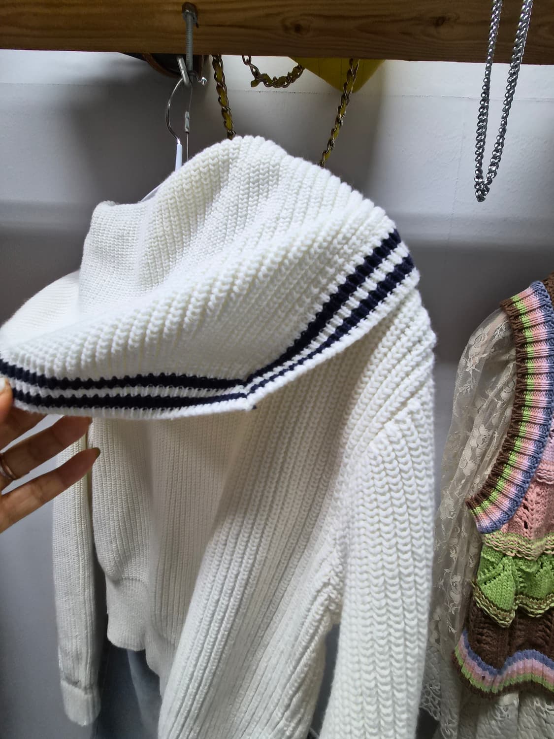 앤아더스토리즈 쎄일러 코튼 가디건 상품이미지5