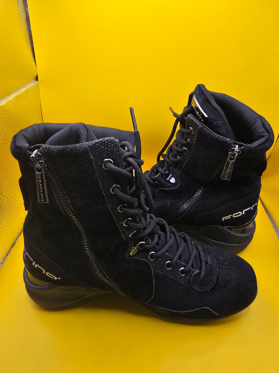 포나리나 프리미엄 럭스 벨벳 앵클부츠 스니커즈 245 상품이미지4