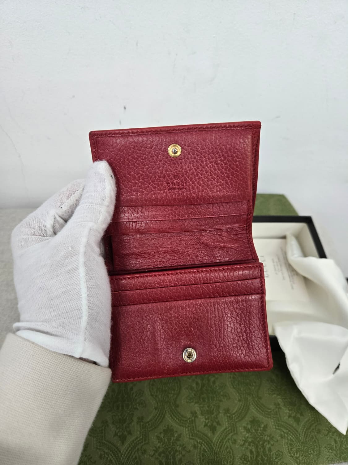 [보증서 정품] 구찌 마몬트 반지갑 상품이미지2