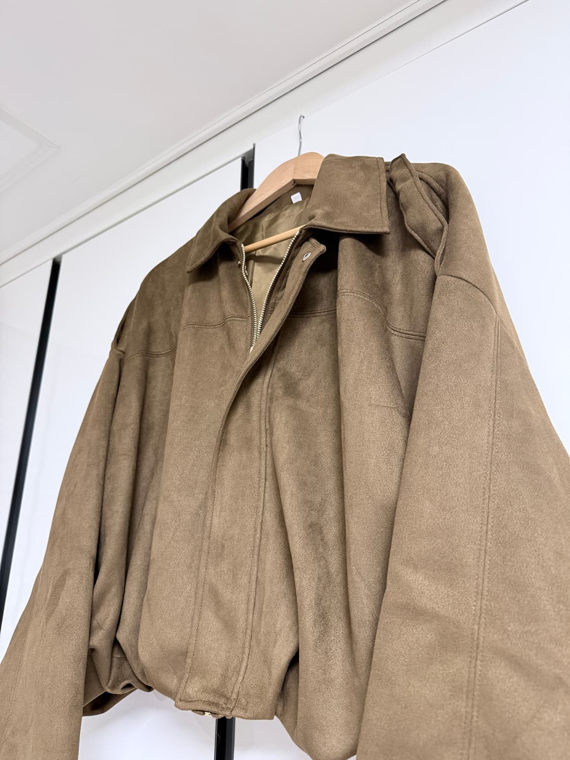 [새상품]스웨이드 봄버자켓 상품이미지7