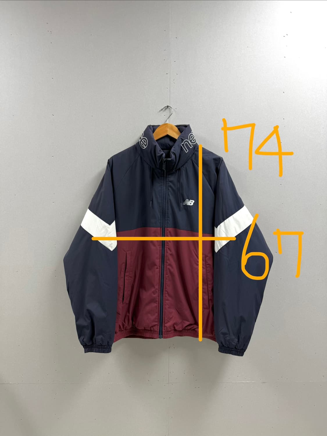 남성 105 XL / 뉴발란스 누빔점퍼 경량패딩  상품이미지2