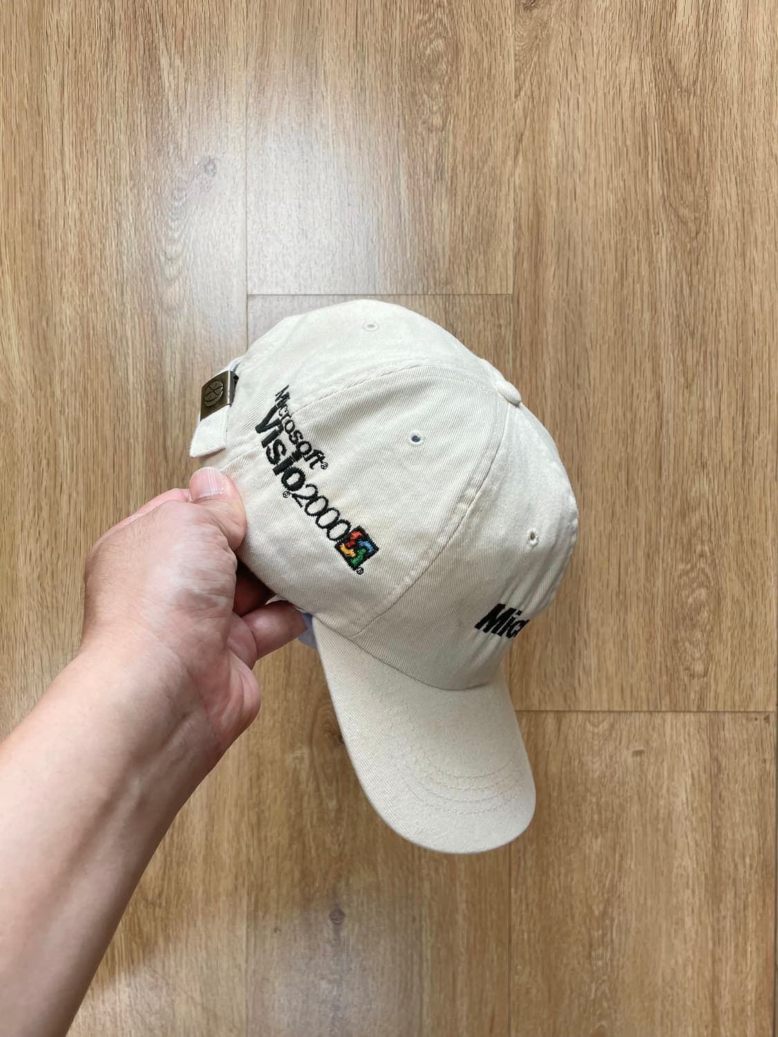 y2k 00s 마이크로소프트 윈도우 비슬로 프로젝트 빈티지 볼캡 모자 상품이미지1