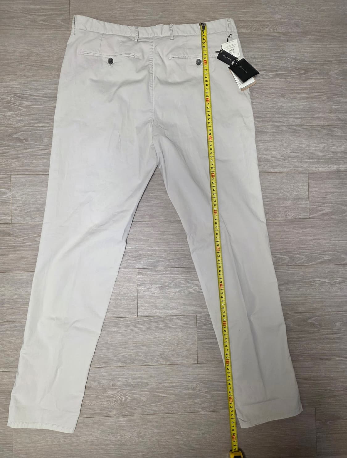 (새상품)마시모두띠 남성 바지 슬림핏 Beige EUR44, USA34 상품이미지8
