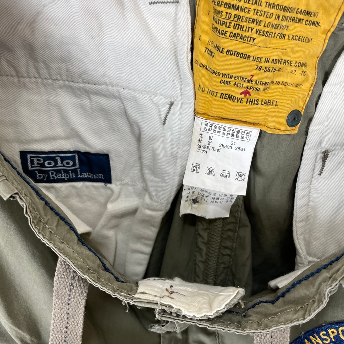 폴로 랄프로렌 polo 패치 반바지 상품이미지6