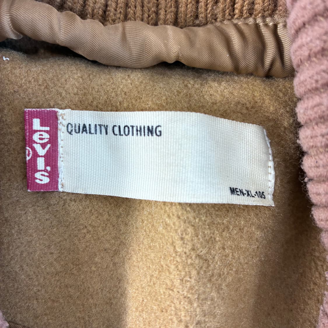 Levi's  리바이스 하이넥 카멜 울 코트  상품이미지6