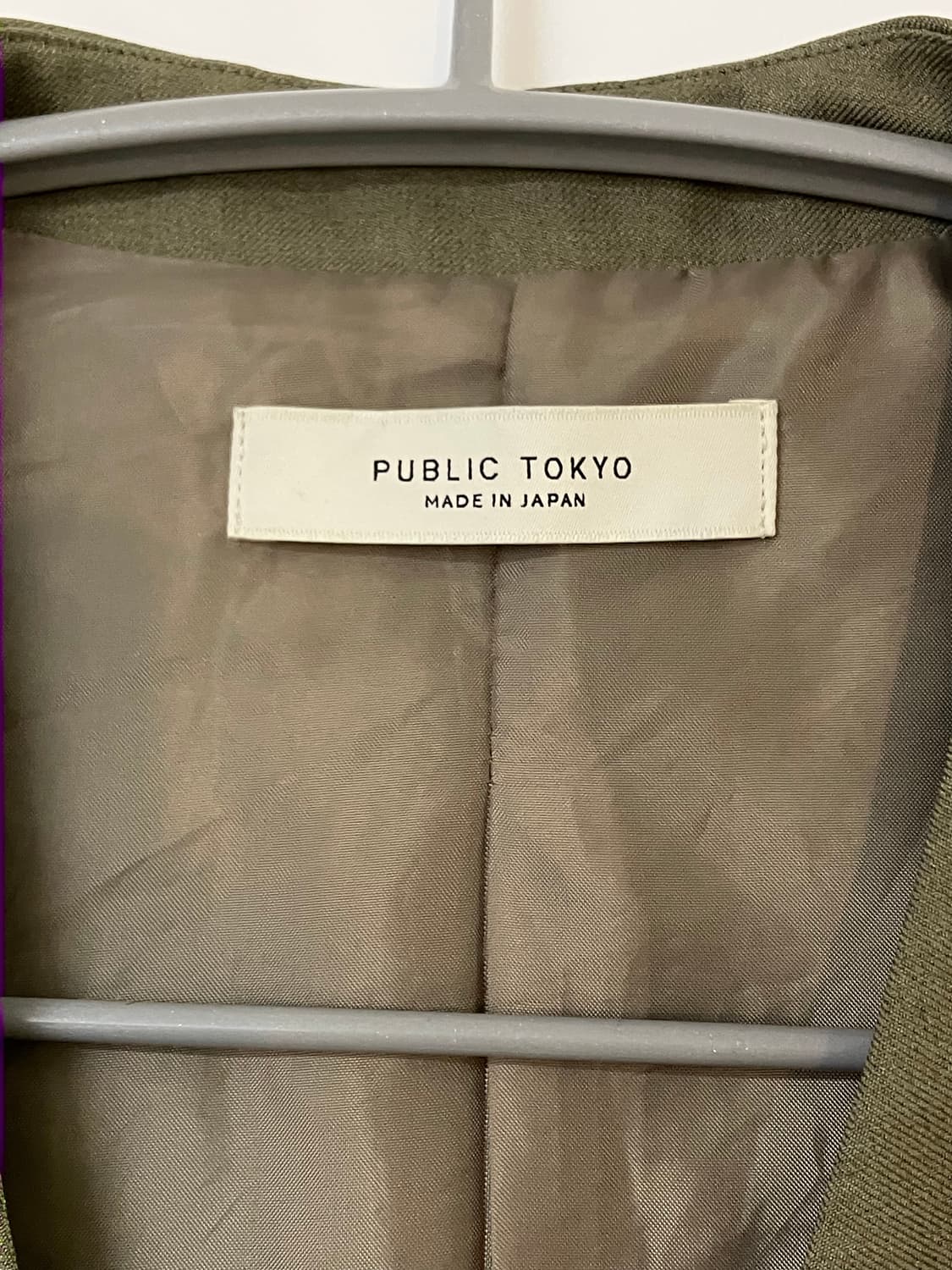 [vintage] 퍼블릭 도쿄(PUBLIC TOKYO) 레이어드 트렌치 상품이미지3