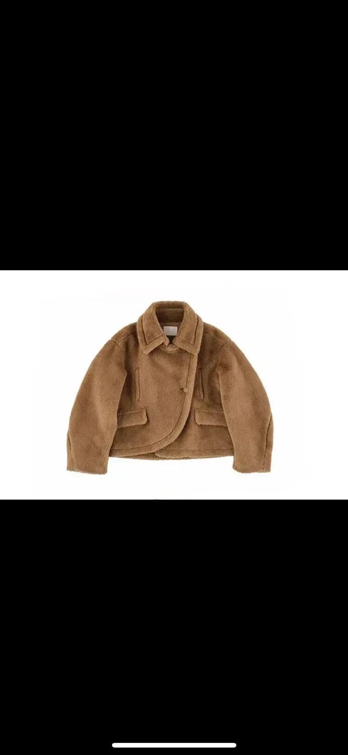 프론트로우 울 시어링 테디베어 코트 상품이미지2