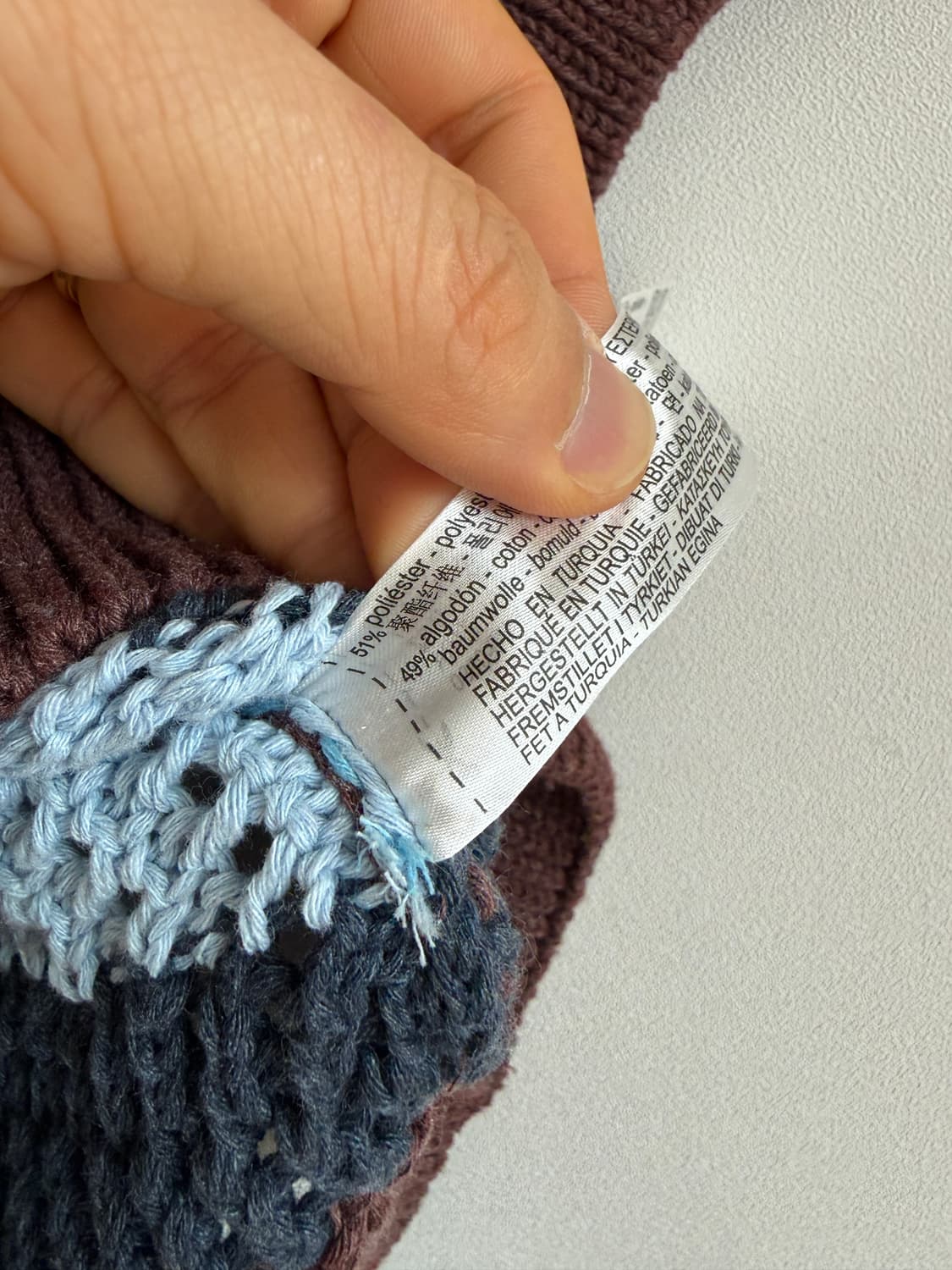 자라(ZARA) 카라 니트탑(자개단추) 상품이미지5